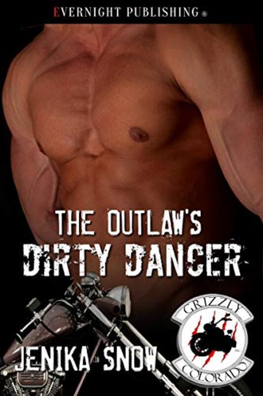 Book cover for "The Outlaw's Dirty Dancer" by Jenika Snow