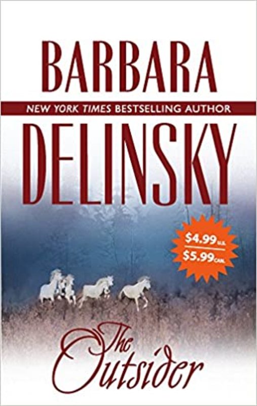 Book cover for "The Outsider" by Barbara Delinsky