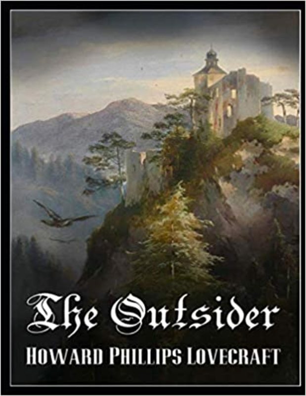 Book cover for "The Outsider" by H. P. Lovecraft