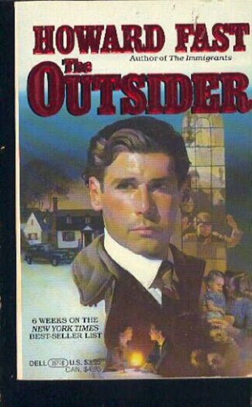 Book cover for "The Outsider" by Howard Fast