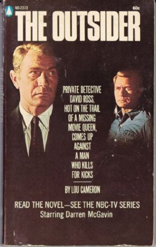 Book cover for "The Outsider" by Lou Cameron