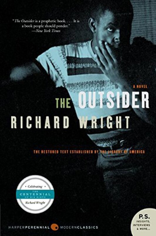 Book cover for "The Outsider" by Richard Wright