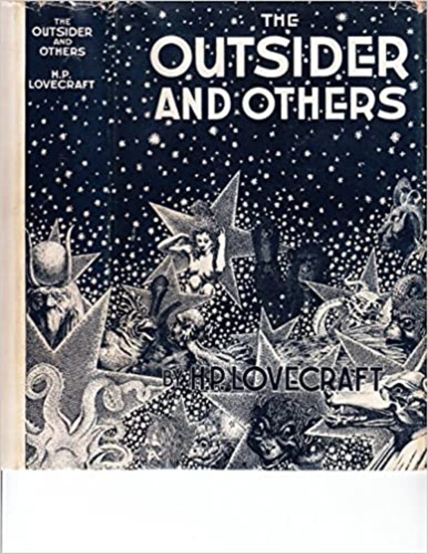 Book cover for "The Outsider and Others" by H. P. Lovecraft