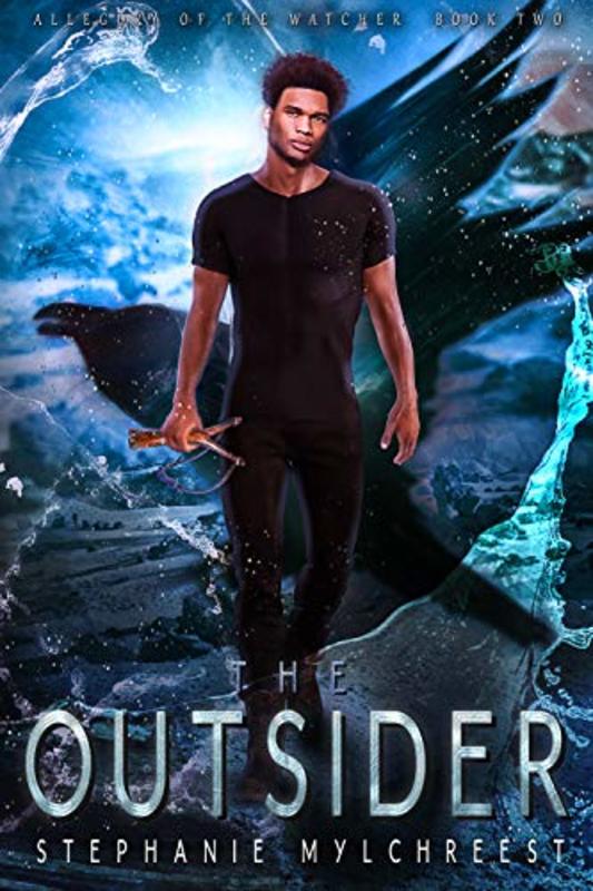 Book cover for "The Outsider: Allegory of the Watcher Book Two" by Stephanie Mylchreest