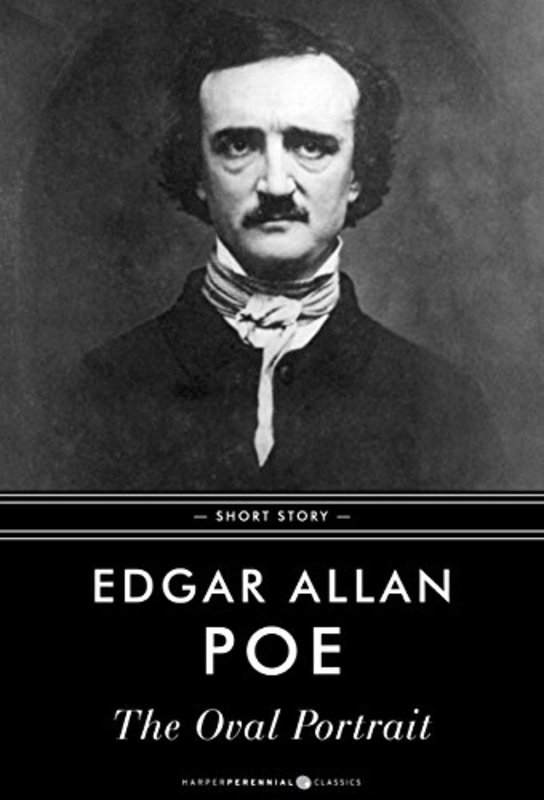 Book cover for "The Oval Portrait" by Edgar Allan Poe