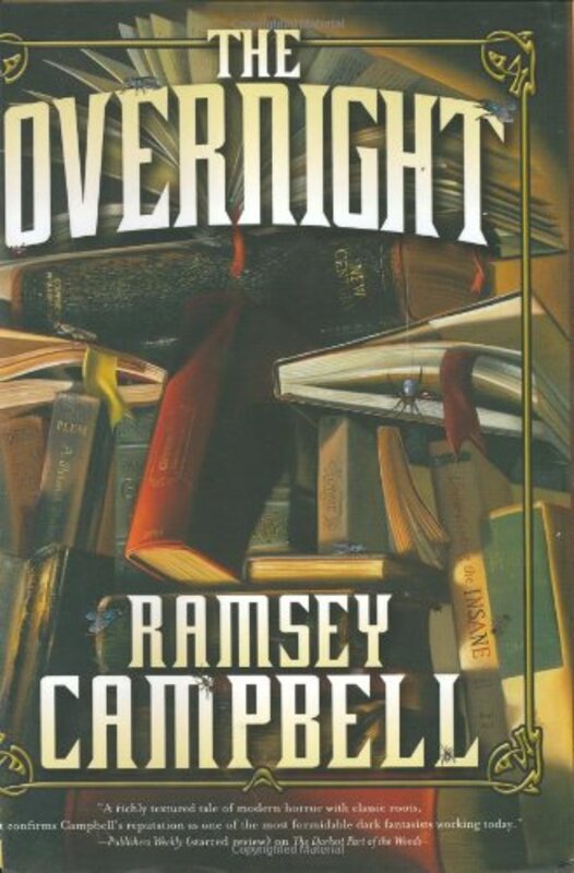 Book cover for "The Overnight" by Ramsey Campbell