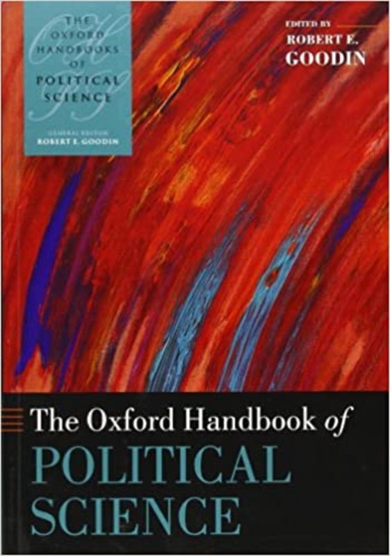 Book cover for "The Oxford Handbook of Political Science" by Robert E. Goodin