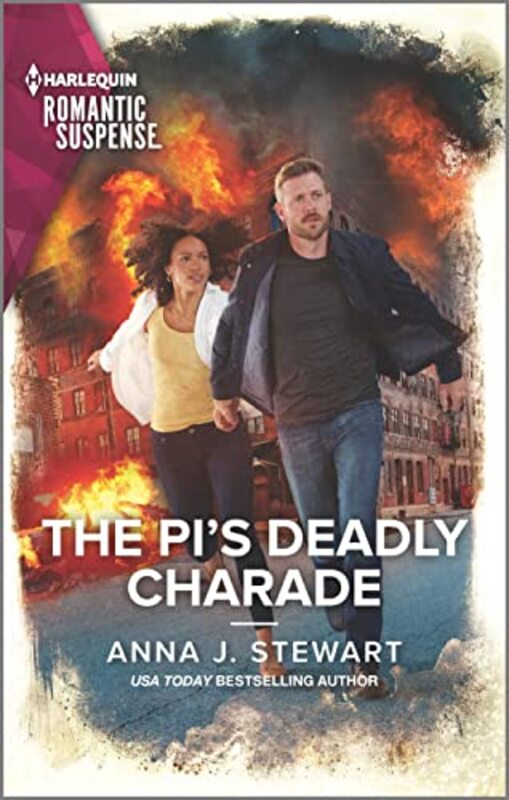 Book cover for "The PI's Deadly Charade" by Anna J Stewart