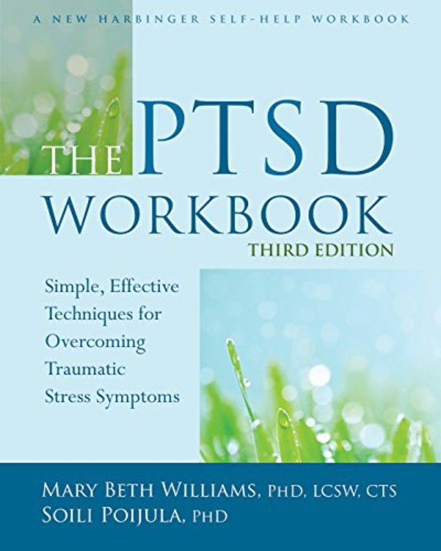 Book cover for "The PTSD Workbook" by Mary Beth Williams