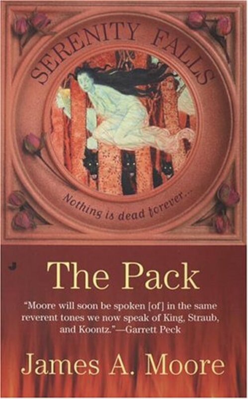 Book cover for "The Pack" by James A Moore