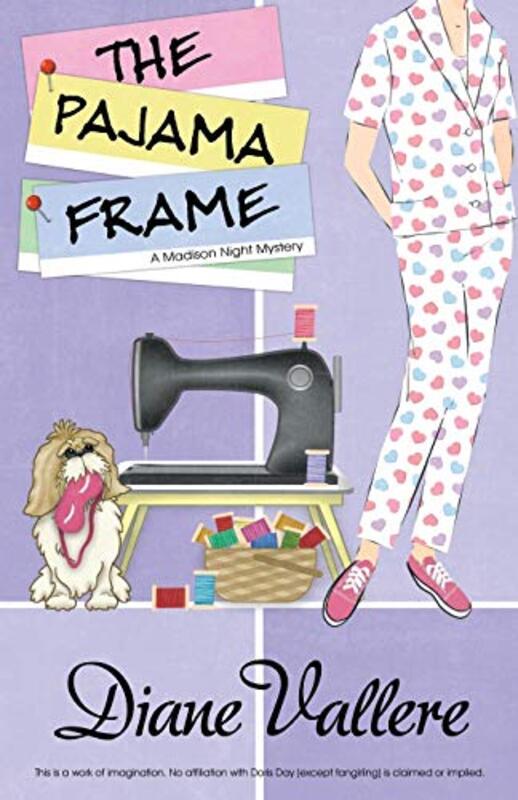 Book cover for "The Pajama Frame" by Diane Vallere