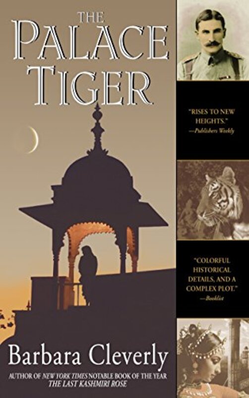 Book cover for "The Palace Tiger" by Barbara Cleverly