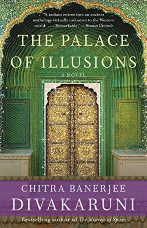 Book cover for "The Palace of Illusions" by Chitra Banerjee Divakaruni