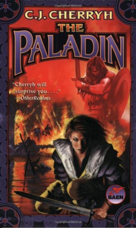 Book cover for "The Paladin" by CJ Cherryh