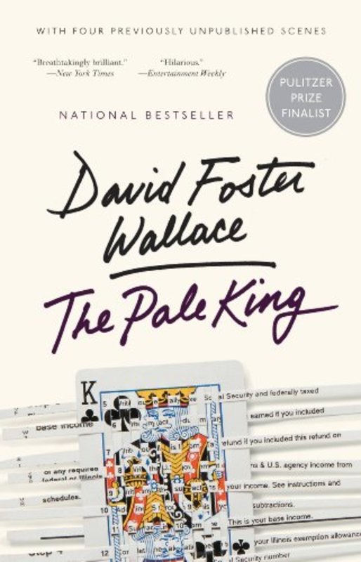 Book cover for "The Pale King" by David Foster Wallace