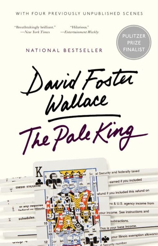 Book cover for "The Pale King" by David Foster Wallace