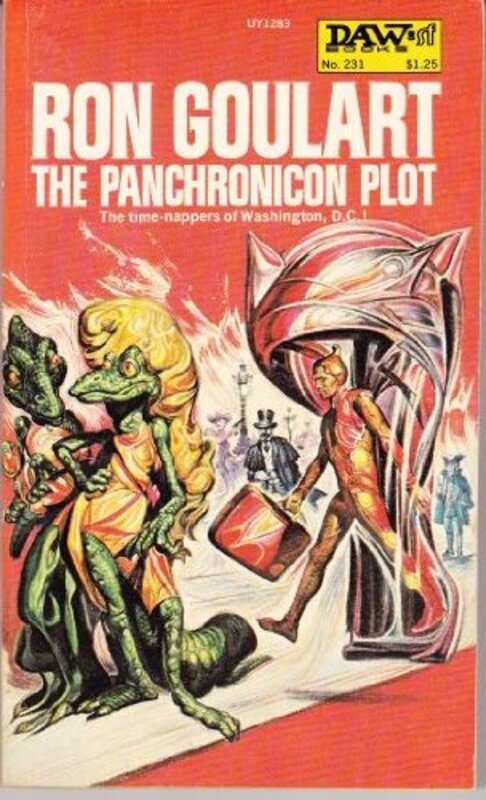 Book cover for "The Panchronicon Plot" by Ron Goulart