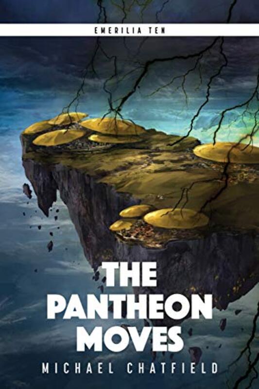 Book cover for "The Pantheon Moves" by Michael Chatfield