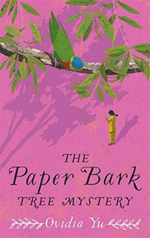 Book cover for "The Paper Bark Tree Mystery" by Ovidia Yu