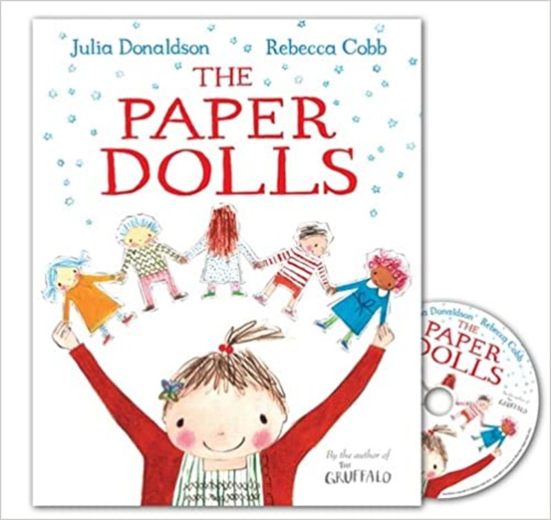 Book cover for "The Paper Dolls" by Julia Donaldson