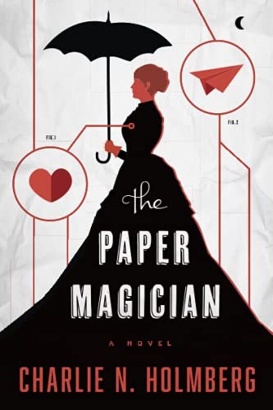 Book cover for "The Paper Magician" by Charlie N Holmberg