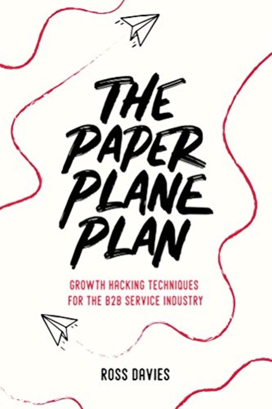 Book cover for "The Paper Plane Plan" by Ross Davies
