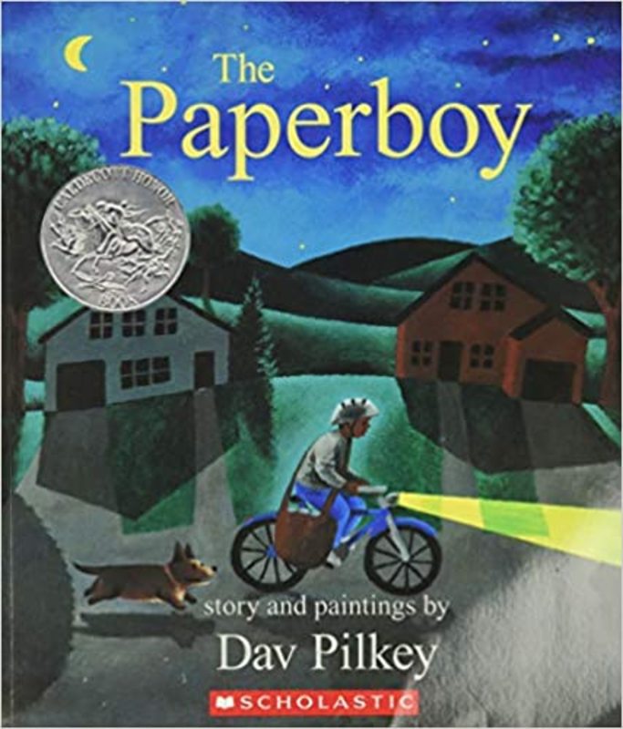 Book cover for "The Paperboy" by Dav Pilkey