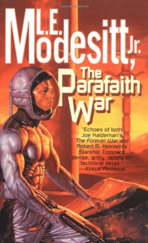 Book cover for "The Parafaith War" by LE Modesitt Jr