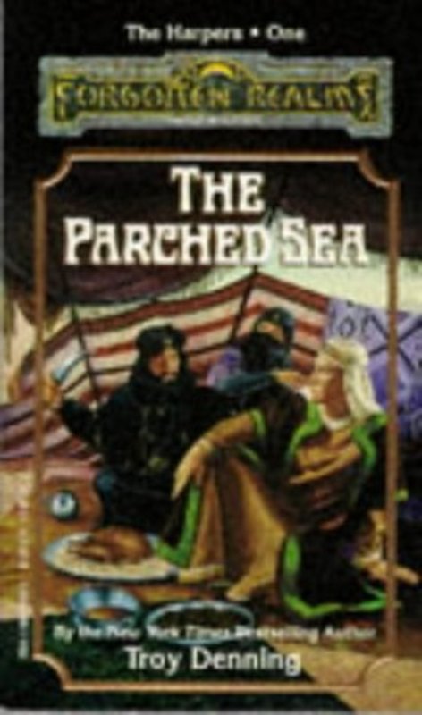 Book cover for "The Parched Sea" by Troy Denning