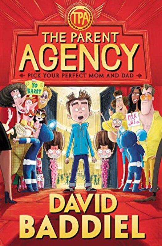 Book cover for "The Parent Agency" by David Baddiel