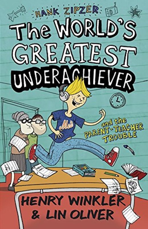 Book cover for "The Parent-Teacher Trouble" by Henry Winkler
