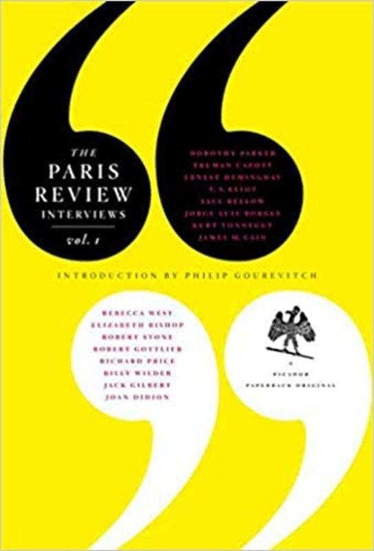 Book cover for "The Paris Review Interviews, I" by The Paris Review