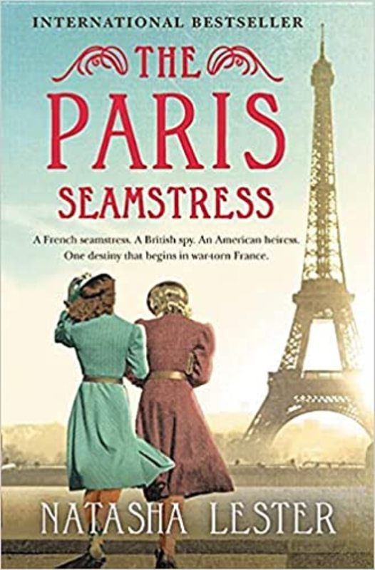 Book cover for "The Paris Seamstress" by Natasha Lester
