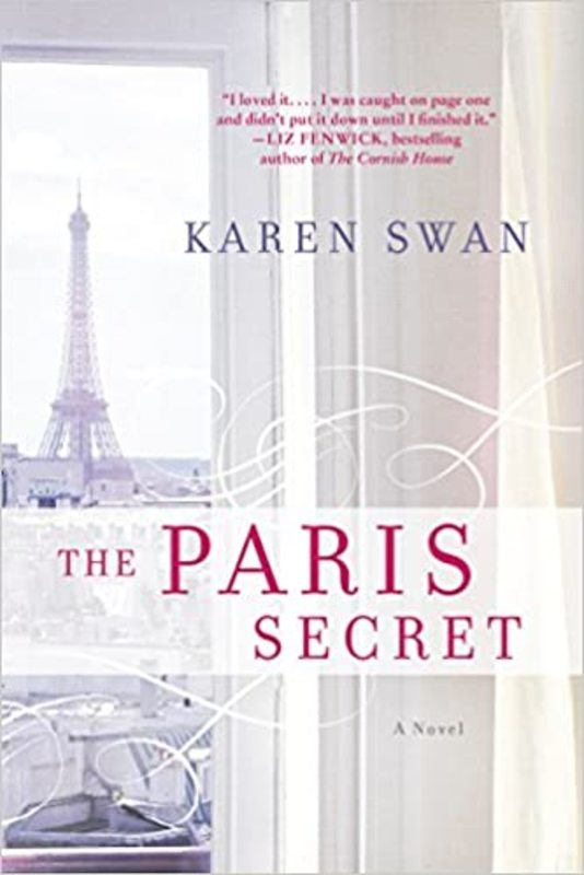 Book cover for "The Paris Secret" by Karen Swan