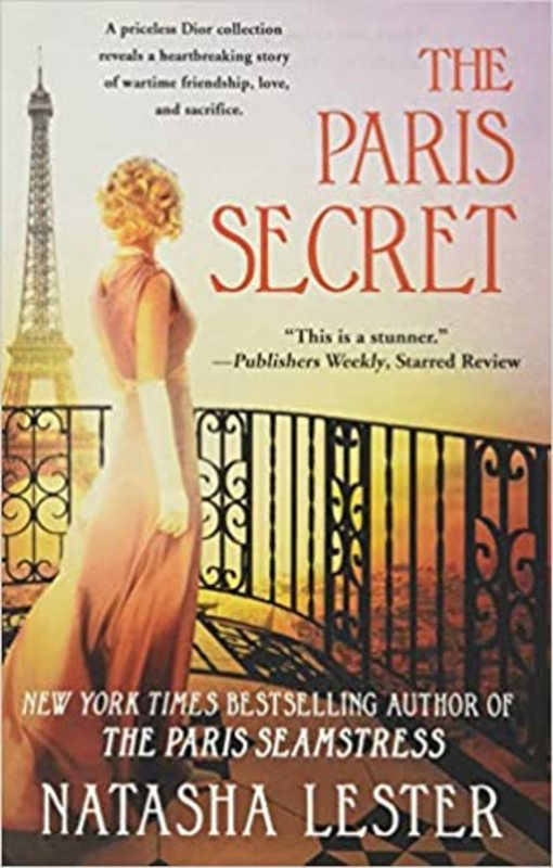 Book cover for "The Paris Secret" by Natasha Lester