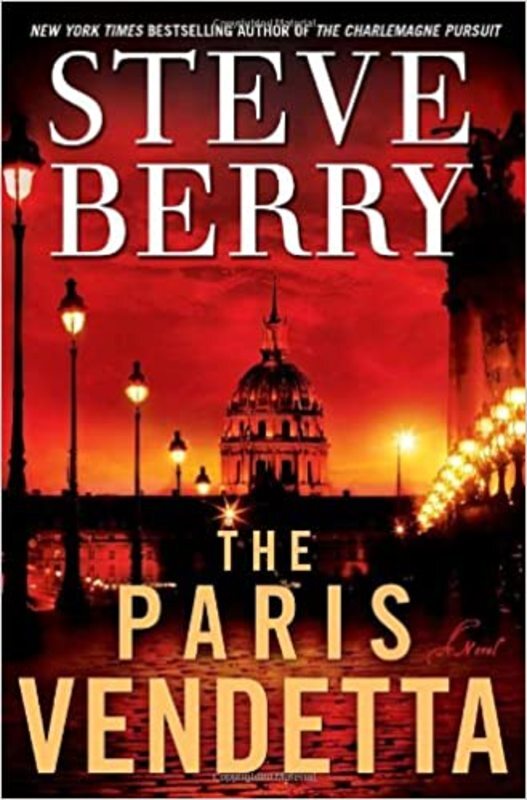 Book cover for "The Paris Vendetta" by Steve Berry