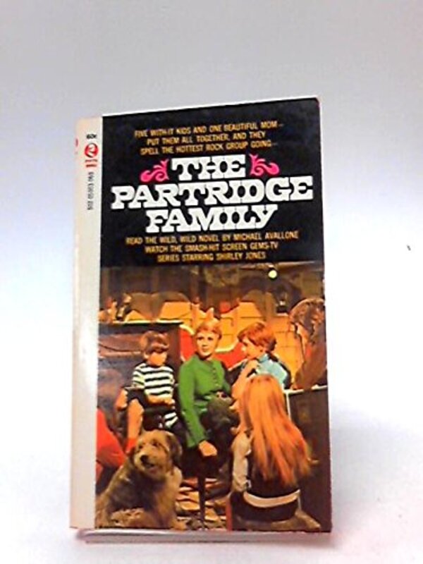 Book cover for "The Partridge Family" by Michael Avallone