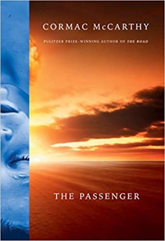 Book cover for "The Passenger" by Cormac McCarthy