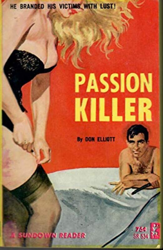Book cover for "The Passion Killer" by Robert Silverberg