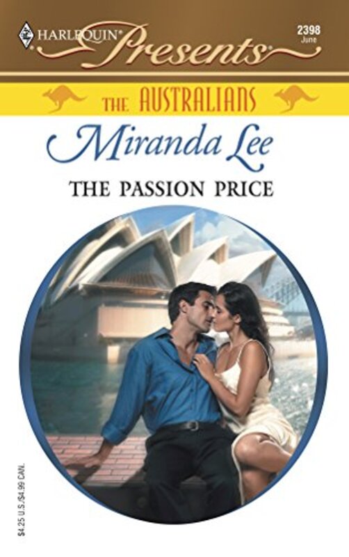 Book cover for "The Passion Price" by Miranda Lee
