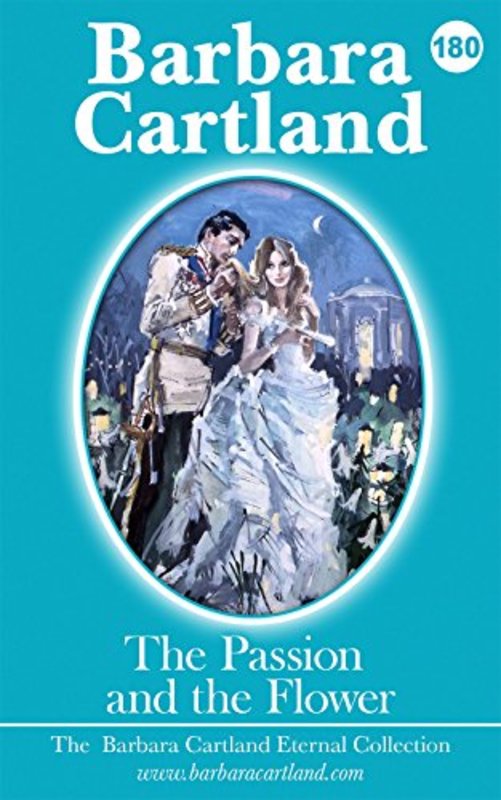 Book cover for "The Passion and the Flower" by Barbara Cartland