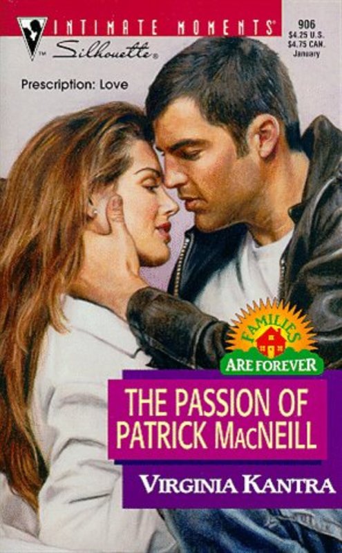 Book cover for "The Passion of Patrick MacNeill" by Virginia Kantra