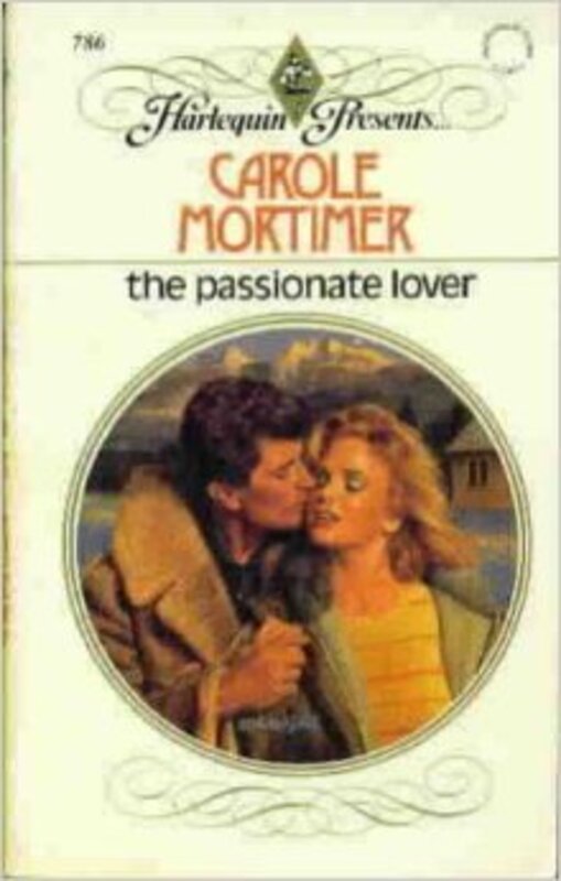 Book cover for "The Passionate Lover" by Carole Mortimer