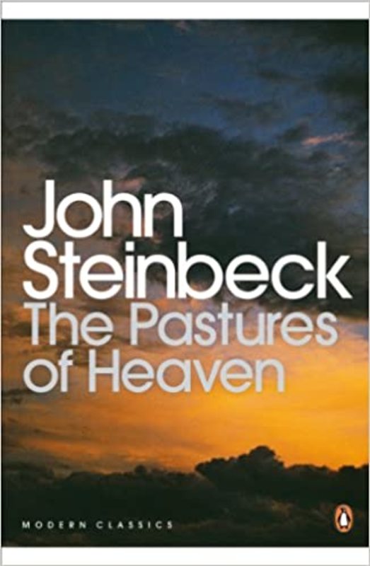 Book cover for "The Pastures of Heaven" by John Steinbeck
