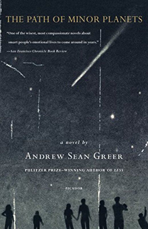 Book cover for "The Path of Minor Planets" by Andrew Sean Greer