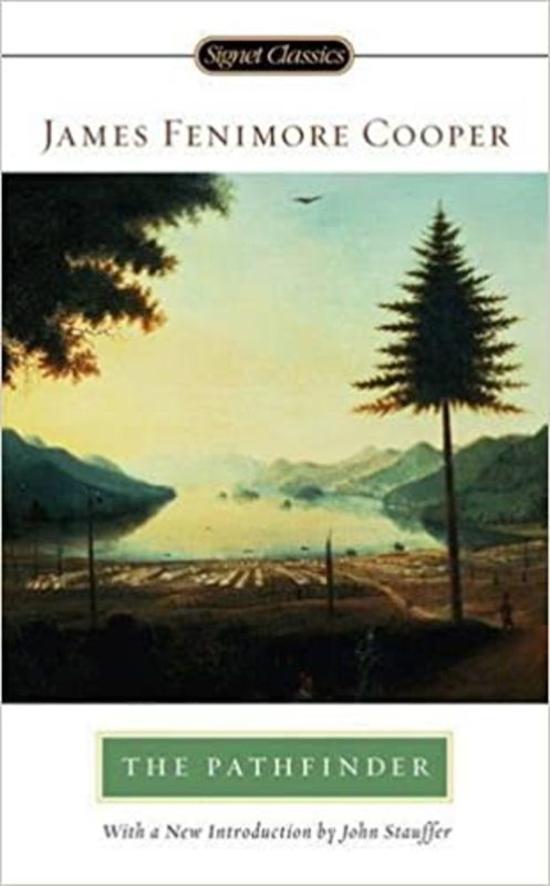 Book cover for "The Pathfinder" by James Fenimore Cooper