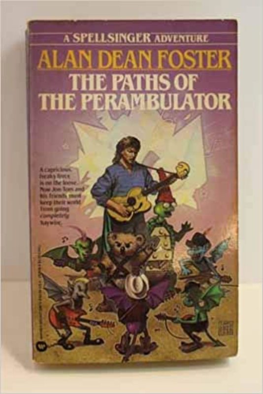 Book cover for "The Paths of the Perambulator" by Alan Dean Foster