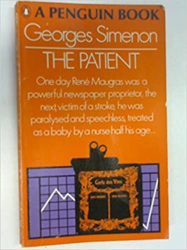 Book cover for "The Patient" by Georges Simenon