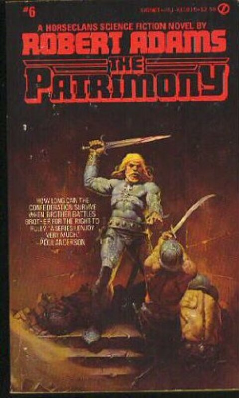 Book cover for "The Patrimony" by Robert Adams