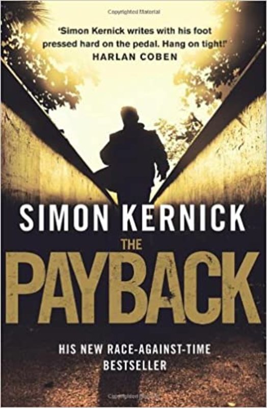 Book cover for "The Payback" by Simon Kernick